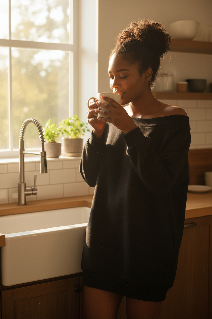 BYO Off-the-Shoulder Dress