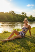 BYO Women's Slim Camo Shorts