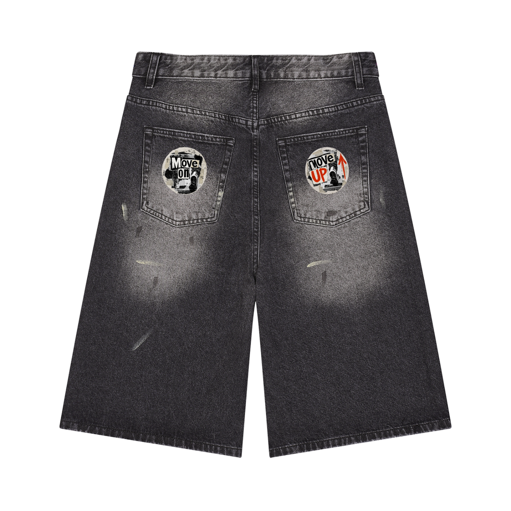 Move On Move Up Denim Shorts