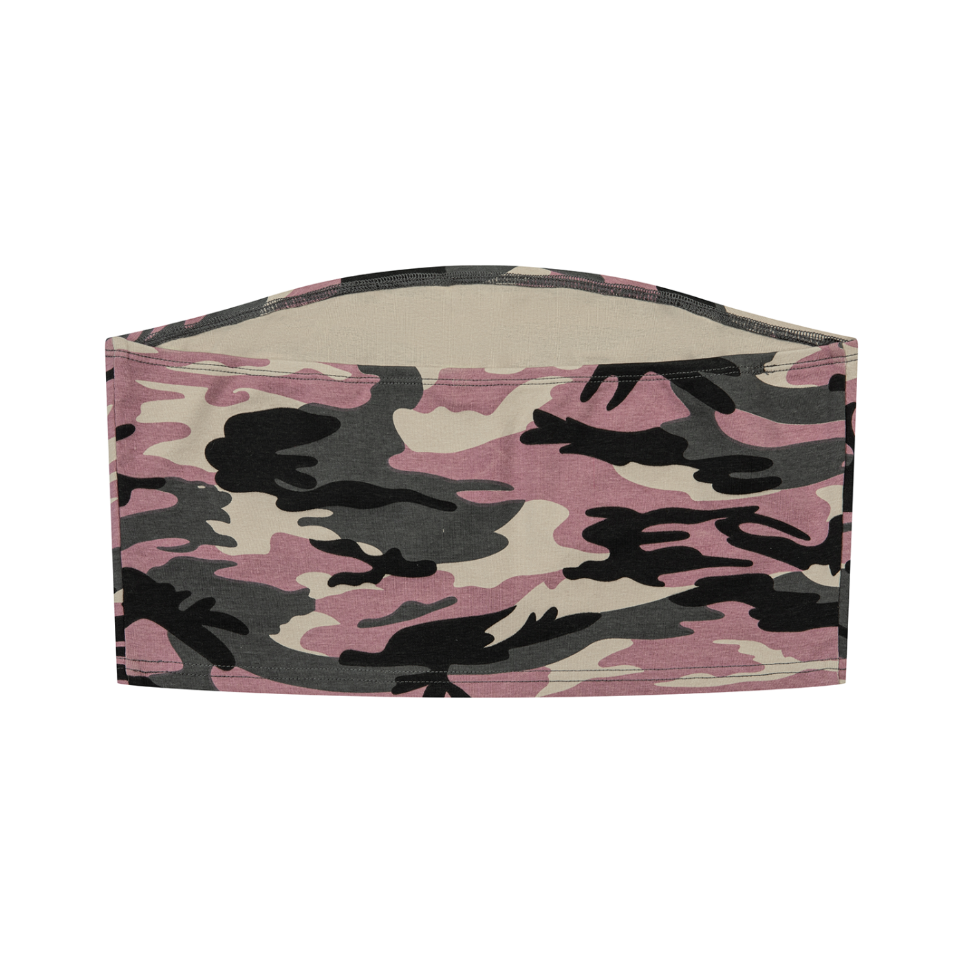 BYO Pink Camo Tube Top